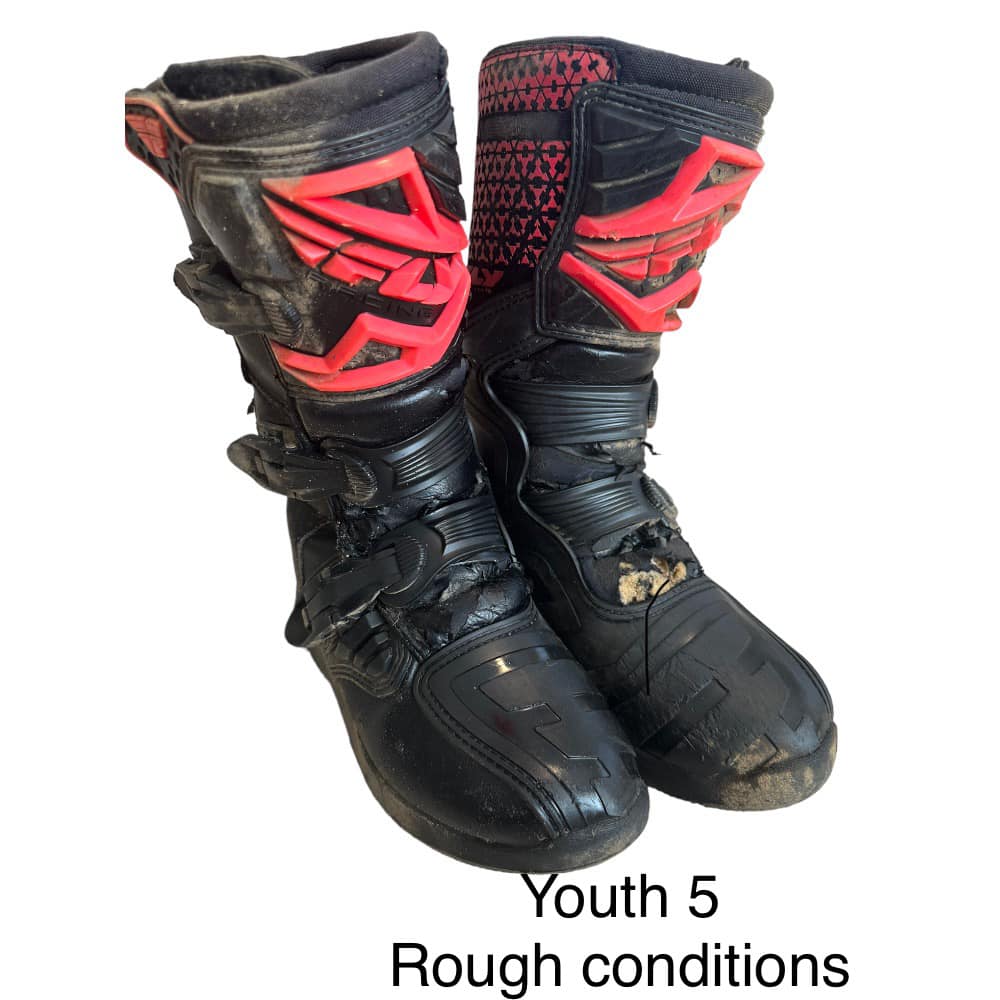 Youth Fly Racing Boots - Size 5