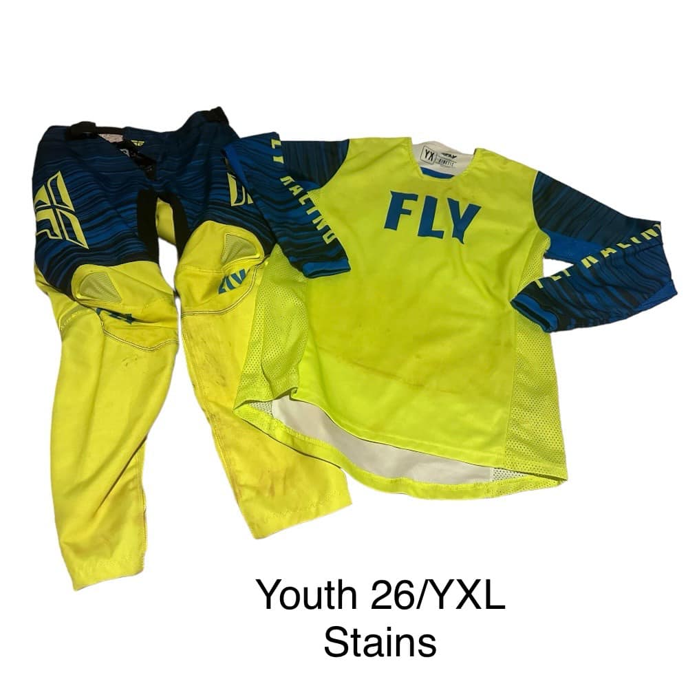Youth Fly Racing Gear Combo - Size 26/YXL
