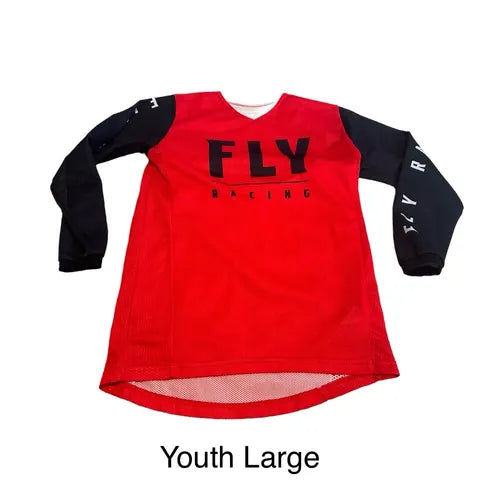 Youth Fly Racing Jersey Only - Size Large